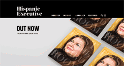 Desktop Screenshot of hispanicexecutive.com